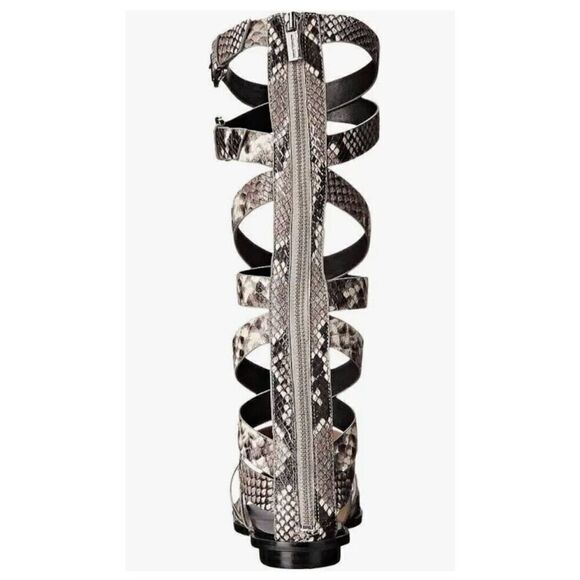 Michael Michael Kors Darby Tall Printed Snake Gladiator Sandals, NEW, Sz. 5.5 - Picture 3 of 5